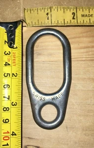 VTG Chouinard Bachli Seilbremse Belay/Rappel Device Climbing Hardware RARE - Picture 1 of 13