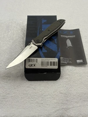 Carpeta de fibra de carbono Zero Tolerance ZT0640 hecha en EE. UU. nueva en caja Foto 1 de 4