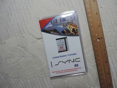 Ford Lincoln Sync Navigation SD Card Map A9 USA/CAN GPS - GM5T-19H449-AC - Image 1 of 2