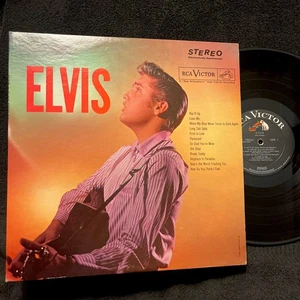 ELVIS PRESLEY - Elvis (1956) LP Vinyl Record RCA Victor LSP-1382(e) STEREO - Picture 1 of 7