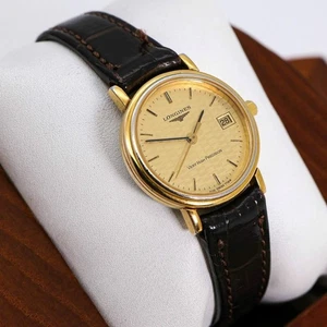 Reloj Longines Berry Operating Alta Precisión Fecha Cuero B - Imagen 1 de 10