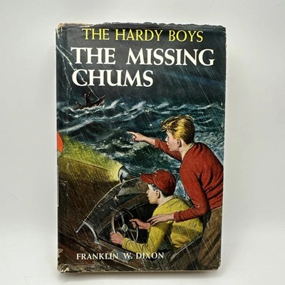 Hardy Boys Franklin Dixon #4 The Missing Chums 1928 HCDJ - Image 1 of 4
