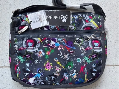 Bolso Bandolera TOKIDOKI Kawaii 2 Cruzado Laptop Escuela Nuevo con Etiquetas  Foto 1 de 4