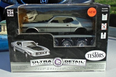 ¡NUEVO! Kit Modelo Ultra Detalle Testors Mustang Mach 1 1:24 Foto 1 de 3