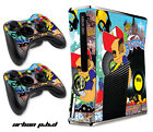 Skin Decal Wrap for Xbox 360 Slim Gaming Console & Controller Xbox360 Slim PHD