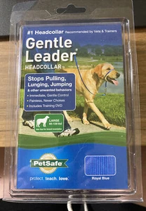 Gentle Leader Headcollar Halter LARGE 60 - 130lbsColor Royal Blue - Picture 1 of 2
