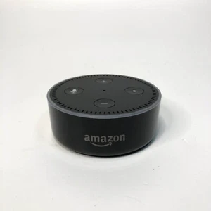 Amazon Echo Dot 2nd Generation RS03QR Smart Speaker Black - Picture 1 of 2