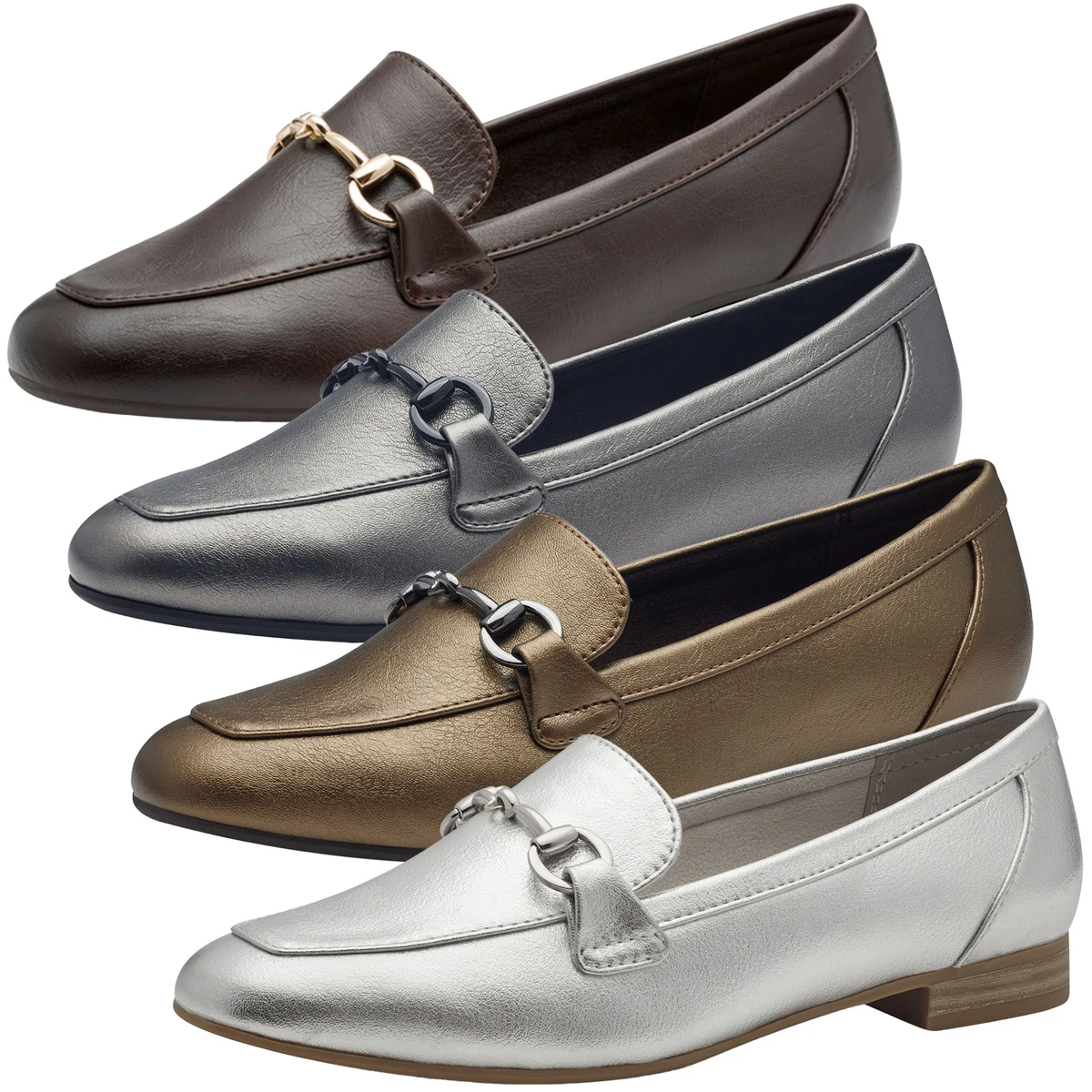 MARCO TOZZI Mocassin Femme 2-24308-42 - Chaussures Confortables Et Élégantes
