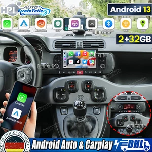DSP Autoradio Für FIAT PANDA 2013-2020 CarPlay Android 13 GPS Navi SWC RDS AHD+ - Bild 1 von 14
