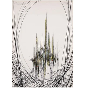 Lithograph By Sinisca Original Print Art Collectibles Design 48X68Cm - Picture 1 of 1