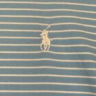 Polo Golf Ralph Lauren Polo Shirt Men's XL Light Blue Striped Short Sleeve Pima