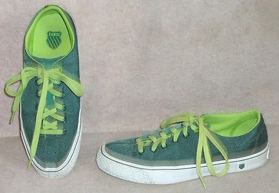Men's - sz 6 / Women's -  sz 7.5 green K-SWISS  sneakers / shoes - Image 1 of 3