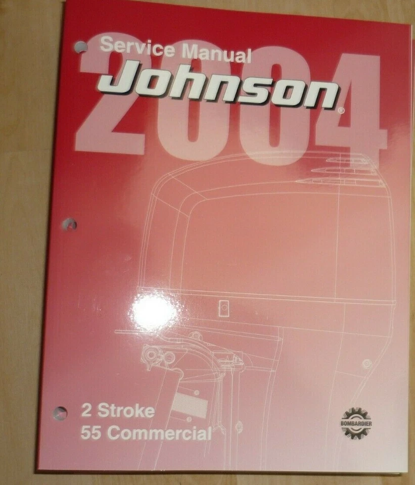 Johnson Manual de Servicio 2004 Bombardier 2 Tiempos 55 Comercial - Imagen 1 de 1