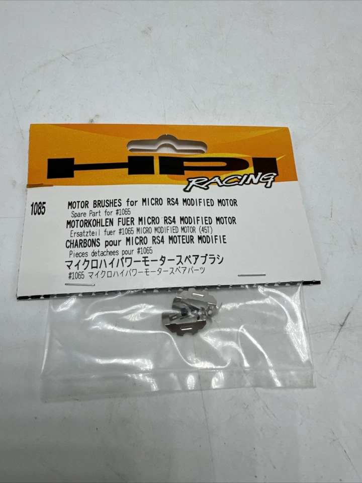 HPI Racing #1085 Motor Brushes For Micro RS4 Modified Motor New In Package - Image 1 of 4