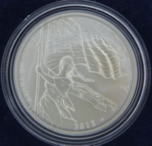 2012-P Star Spangled Banner Silver Dollar US Mint Commemorative $1 Unc - Picture 1 of 2