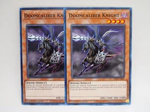 2x Doomcaliber Knight LDS3-EN005 Common Yu-Gi-Oh! Yugioh! 1st Edition - Picture 1 of 1