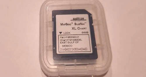 Magellan Mapsend BlueNav XL Chart-East Gulf Of Mexico 980643-01 M1G630XL SD Card - Image 1 of 1