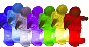 Astronaut Kids Spaceman Colour Changing Night Light LED Mood Lamp Gift - Picture 1 of 4