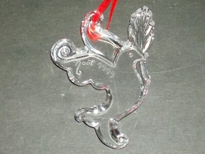 ADORNO CRISTAL BACCARAT 1999 NOEL DOVE Francia en caja y bolsa - Imagen 1 de 6