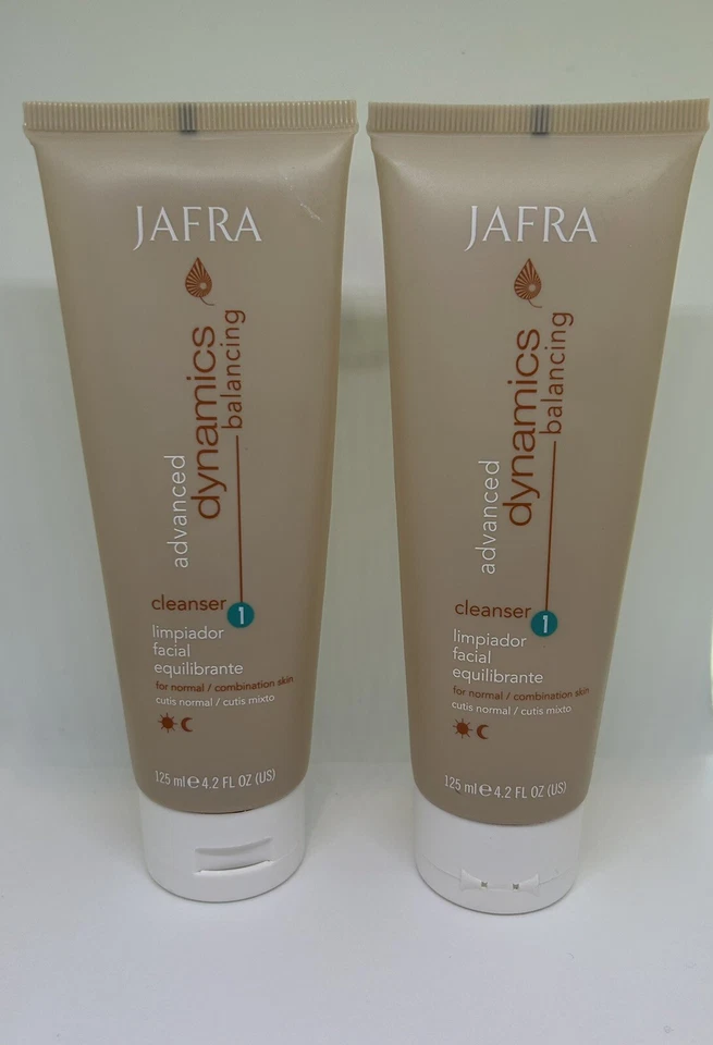 Set Of 2 Jafra Advanced Dynamics Balancing Cleanser Normal/Combo Skin 4.2 fl oz - Image 1 of 1