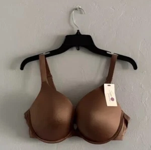 Secret Treasures Braun Bügel Gepolstert Lifting Plunge BH Größe 40DD Brandneu - Bild 1 von 8