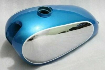 Tanque de Gas para Matchless G12 Csr Competition en Pintura Azul Cromo Foto 1 de 4
