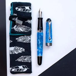 Aurora 888 Plutone Fountain Pen - Picture 1 of 19