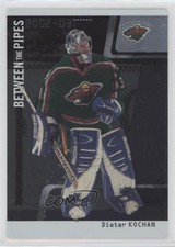 2002-03 ITG Be A Player Between the Pipes Silver /100 Dieter Kochan #48