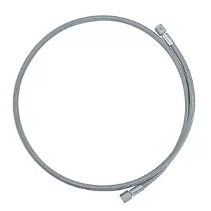 Manguera trenzada de acero inoxidable HFS(R), 1/4" hembra NPT x 72 pulgadas, revestimiento de PTFE 300 PSI - Imagen 1 de 1