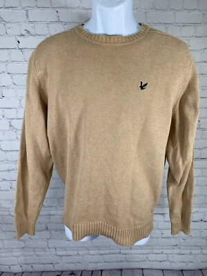 Lyle & Scott Brown 100% Combed Cotton Pullover Long Sleeve Sweater Sweatshirt M - Image 1 of 4