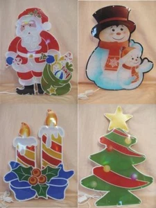 XXL Weihnachts-Raumdeko beleuchtetes Wandbild, 30 LED´s, neu - Bild 1 von 16