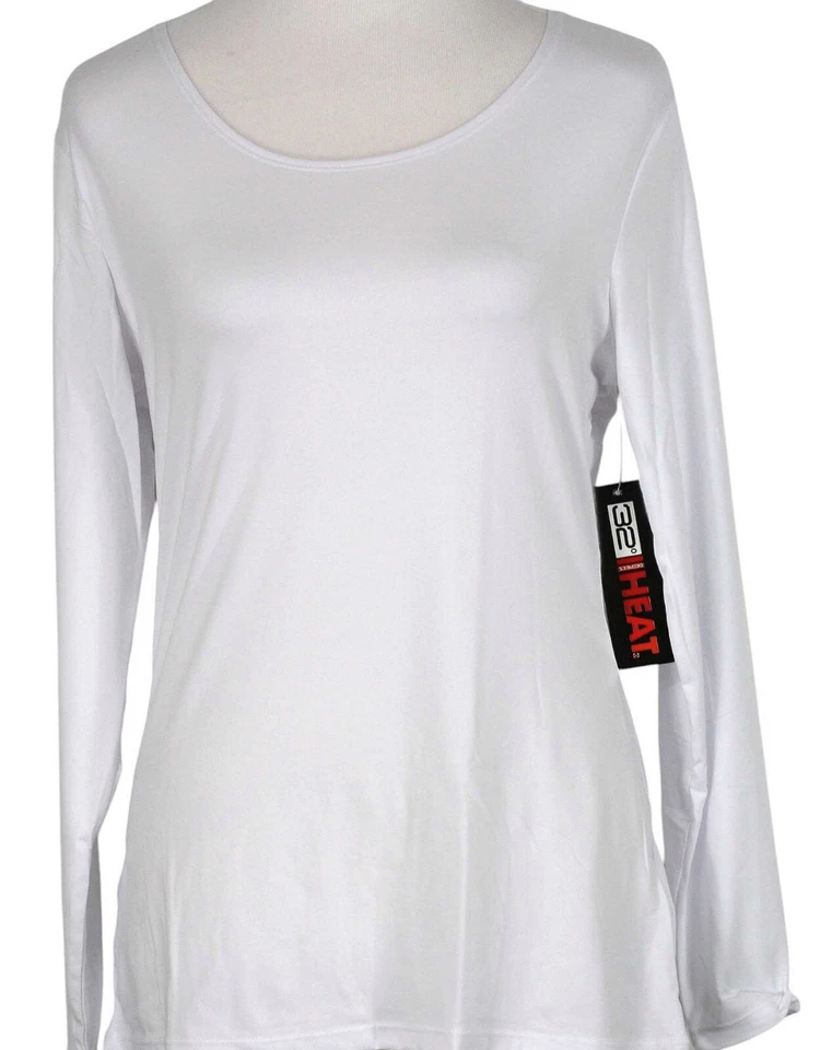 32 Degrees Heat Women Scoop Top Long Sleeve Baselayer Lightweight S,M,L,XL,2XL - Image 1 of 1