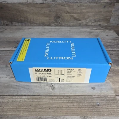 New Lutron RadioRA RALB-10T-RL-WH Tabletop Master Control Box#31 - Image 1 of 2