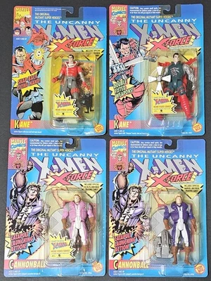Toybiz X-Men Lote De 12 X-Force: Diente De Sable, Stryfe, Cable, Pyro, Rictor, Warpath Foto 1 de 4