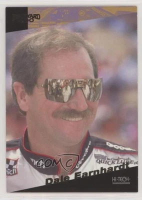 1995 Hi-Tech Brickyard 400 Gold Foil Dale Earnhardt #87 HOF - Image 1 of 2