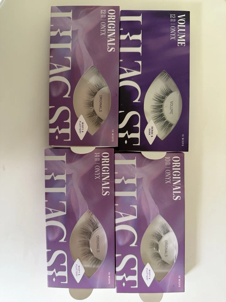 Set Of 4 Lilac St Lashes Faux Eyelash Clusters Originals  - Image 1 of 2