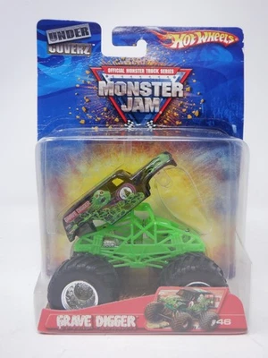 Hot Wheels Monster Jam GRAVE DIGGER UNDER COVERZ 1:64 Scale Monster Truck #46 - Image 1 of 2