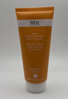 REN Clean Skincare AHA Smart Renewal Body Serum Radiance ~ 200 mL / 6,8 fl oz - Imagem 1 de 2
