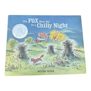 The Fox Went Out on a Chilly Night Hardcover by Peter Spier Good Condition - Imagen 1 de 9