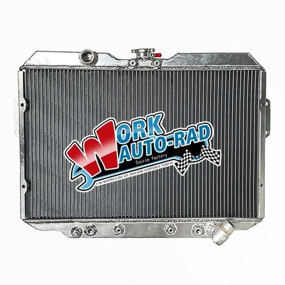 Aluminum Radiator For 82-91 Mitsubishi Starion Plymouth Conquest Chrysler/Dodge - Image 1 of 4