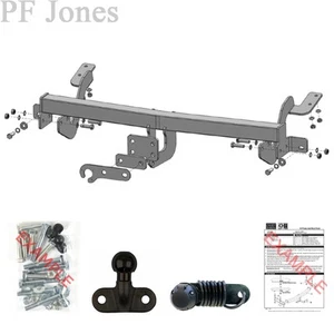 PCT Towbar for Citroen Berlingo Van L1 2008-2018 - Flange Tow Bar - Picture 1 of 4