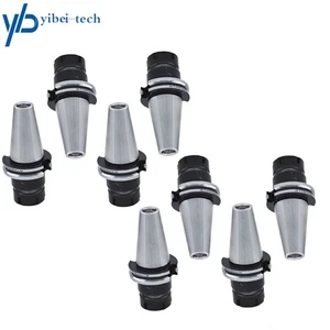 CAT40 ER25 Collet Chuck W. 2.76" Gage Length Chucks Tool Holder Set 8 Pcs - Picture 1 of 10