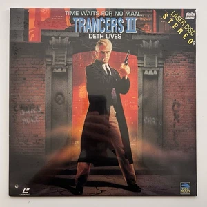 TRANCERS III: DETH LIVES Laserdisc LD Unopened, Excellent Condition - Picture 1 of 4