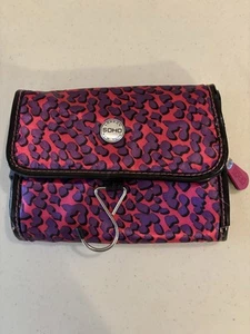 Soho London New York Black&pink Cosmetic Travel Hanging Bag. - Picture 1 of 8