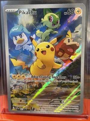 Pikachu 027 Sv: Scarlet & Violet Promo Cards Holo - Image 1 of 2