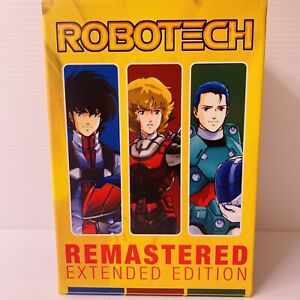 Robotech Remastered Extended Edition DVD Box Set LIKE NEW RARE