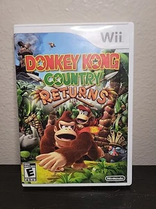 Donkey Kong Country Returns (Nintendo Wii, 2010) Complete with Instructions CIB - Picture 1 of 3