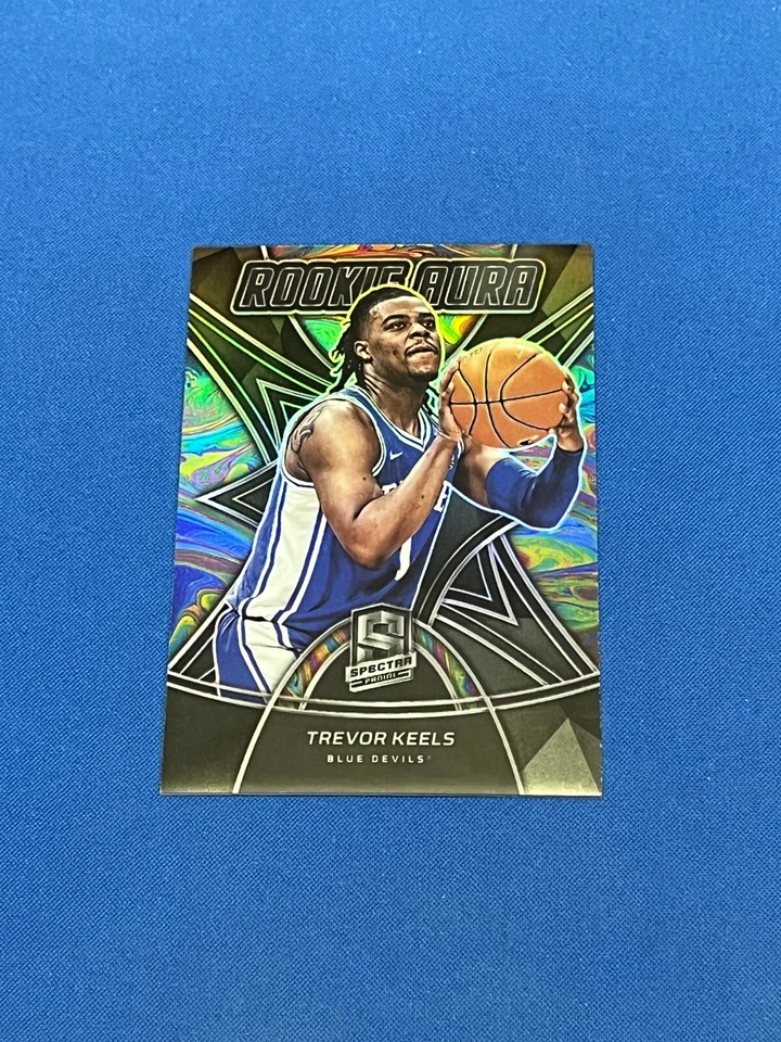 2022 Panini Chronicles Draft Spectra Rookie Aura Silver Prizm of Trevor Keels!! - Image 1 of 1