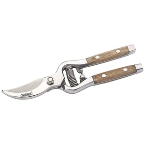 Draper Bypass Secateurs with Ash Handles 210mm Stainless Steel Blades 85188 - Picture 1 of 1
