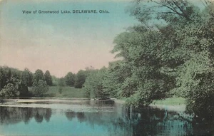 Cartolina Ohio Greenwood Lake Delaware 1913 - Foto 1 di 2